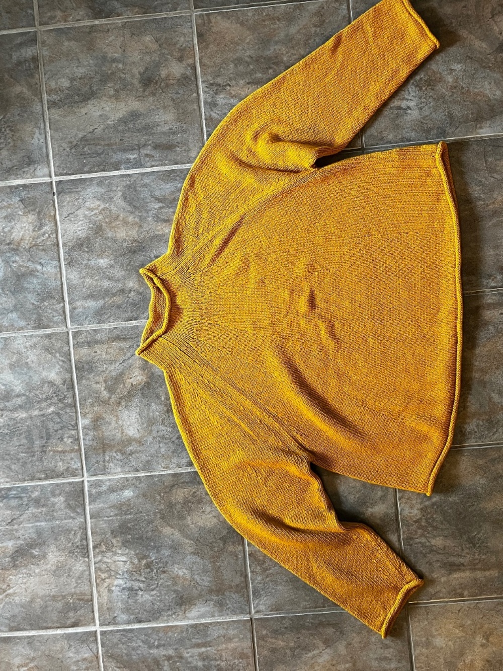 Toast Cotton Linen Easy Sweater Size L/XL